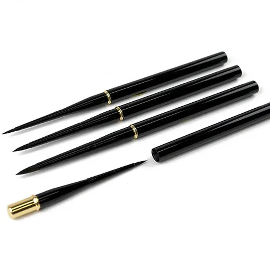 silver travel brushes