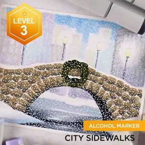 City Sidewalks (Alcohol marker)