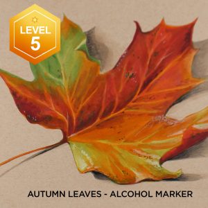 Autumn Leaves (Alcohol marker)