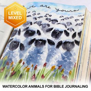 Watercolor Animals for Bible Journaling