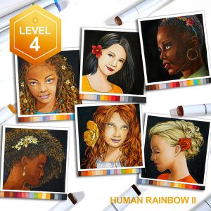 Human Rainbow II (Alcohol Marker)