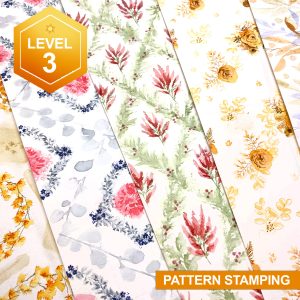 Pattern Stamping: Unique Stamped Watercolor Techniques