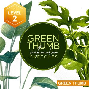 Green Thumb Watercolor Sketches