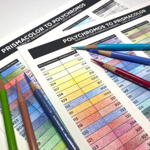 Prismacolor to Polychromos Color Conversion Charts