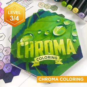 Chroma Coloring (Alcohol Marker)