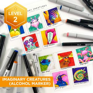Imaginary Creatures (Alcohol Marker)