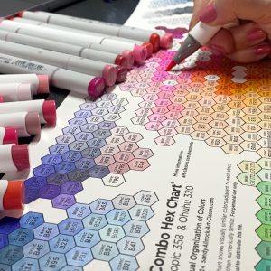 Combo Hex Chart: Copic 358 and Ohuhu 320