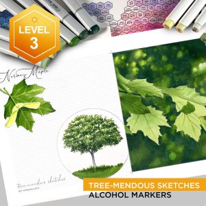 Tree-mendous Sketches in Alcohol Marker